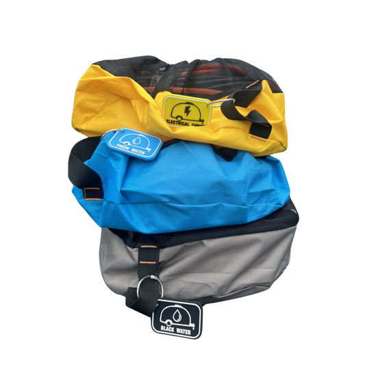 RV Hose Bags 3 Pack – Organised Storage for Caravan Hoses, Leads, and Cords