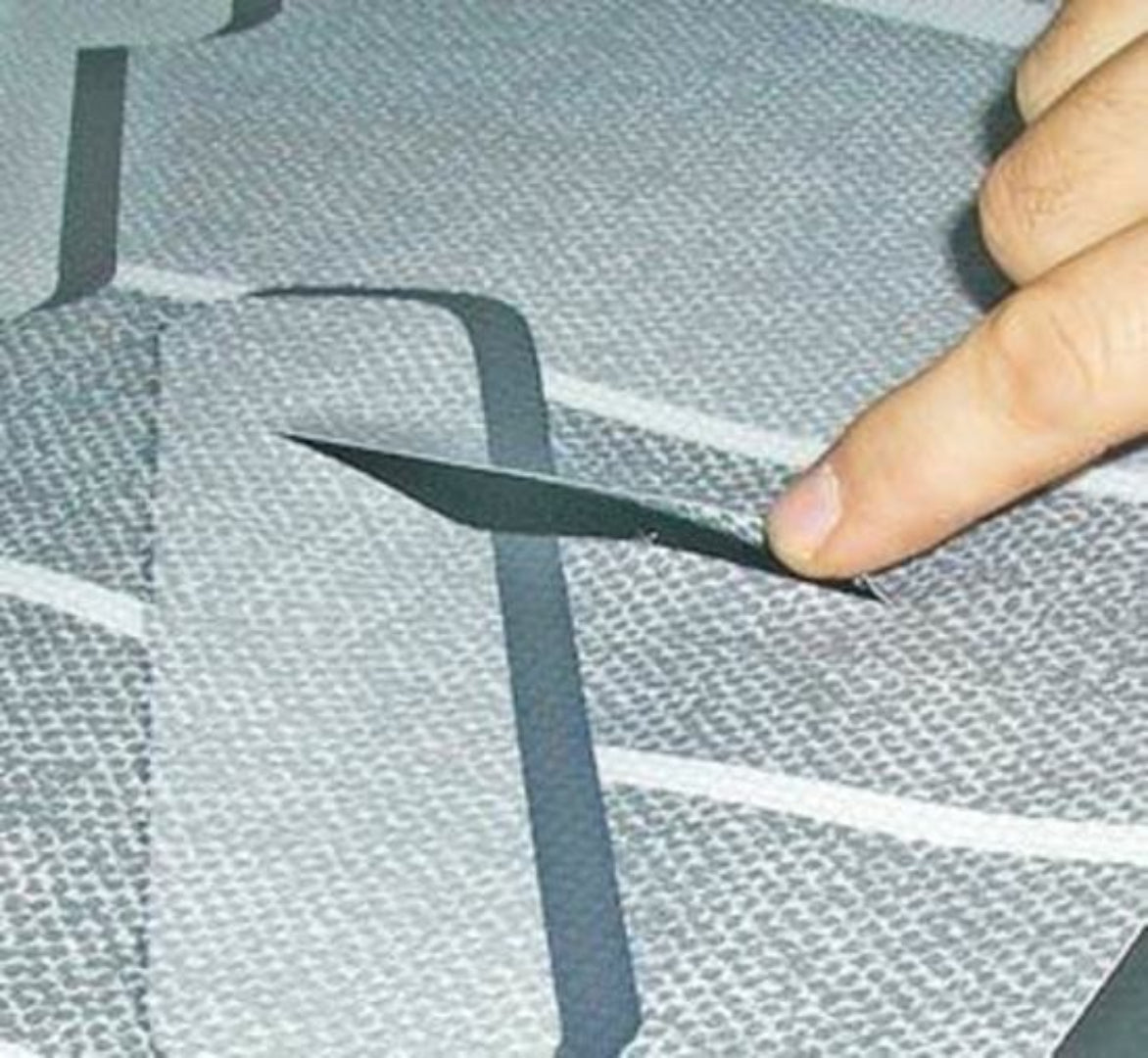 Caravan and awning repair tape roll for fast outdoor puncture and tear fixes