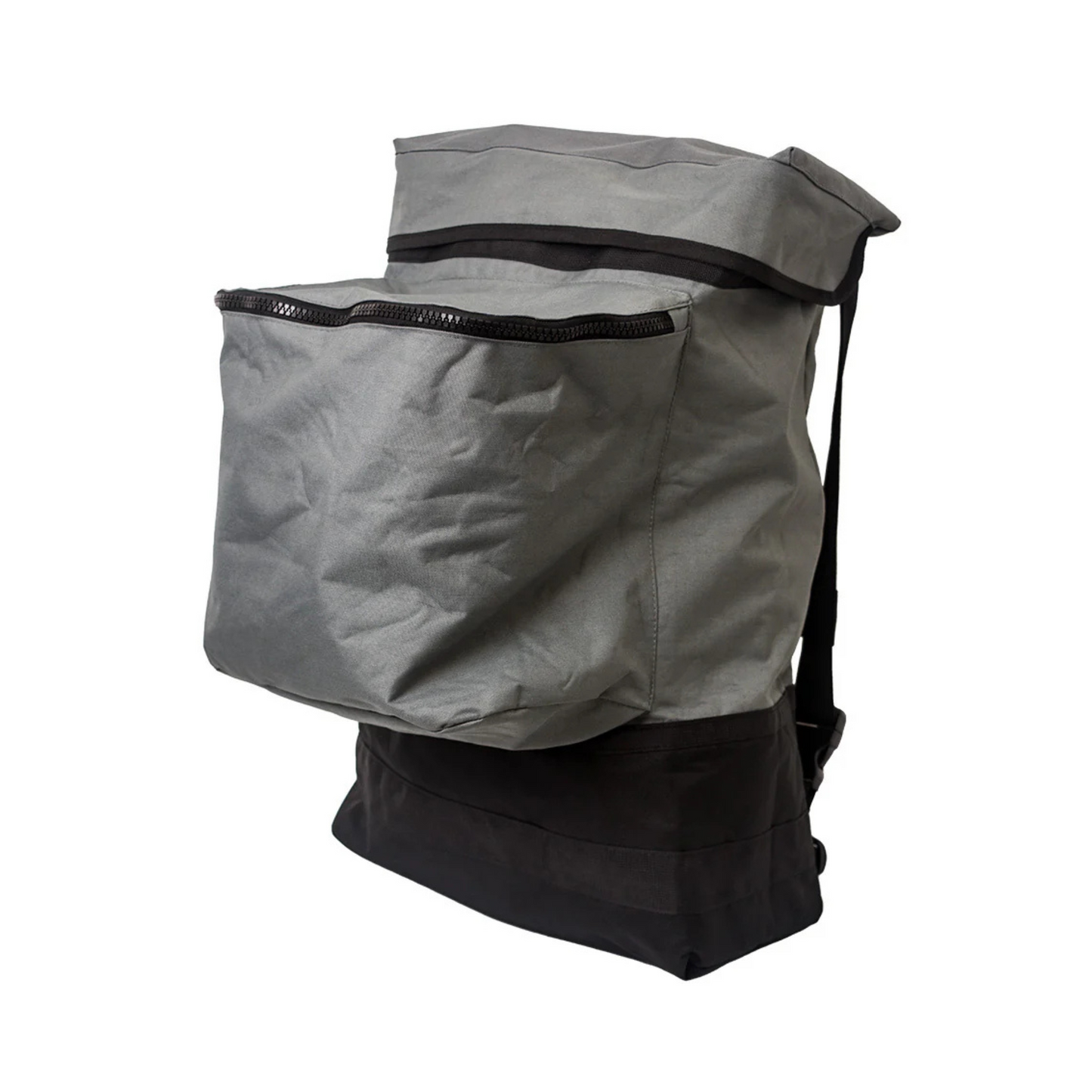 Dirty Devil Spare Wheel Rubbish Bag 64L attached to vehicle for outdoor storage and rubbish collection