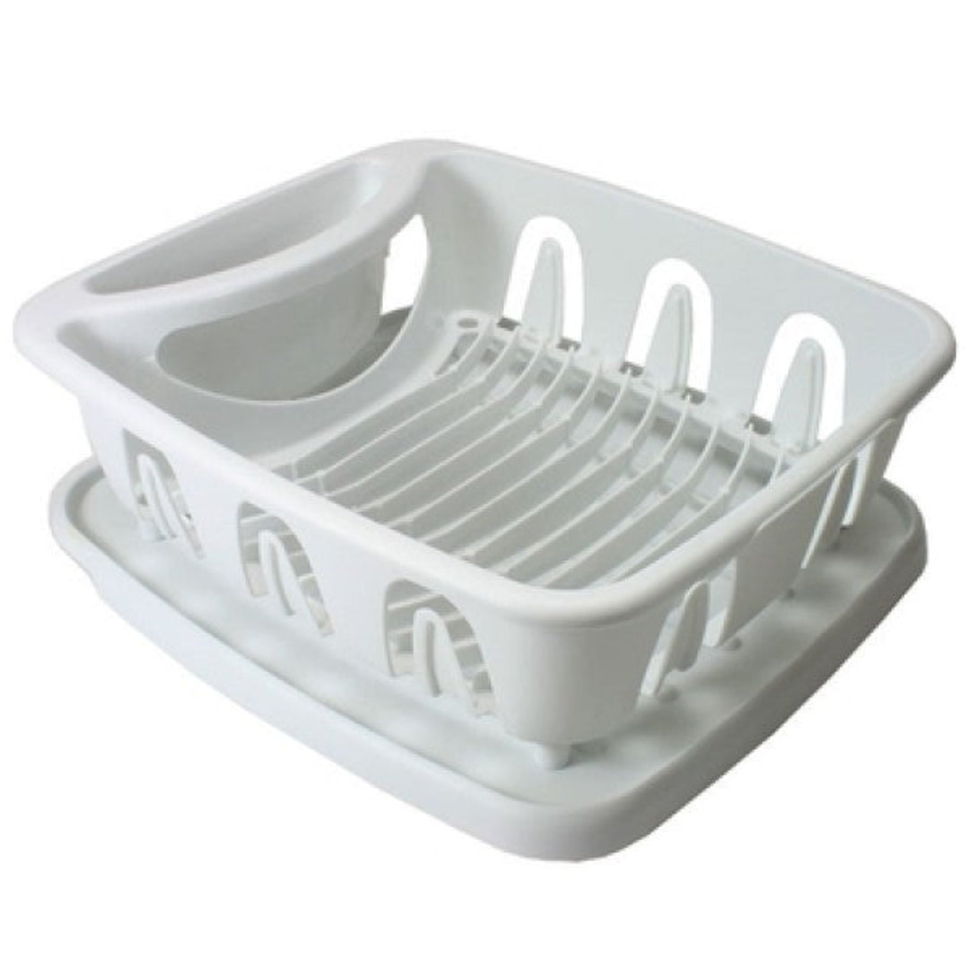 Australian RV medium dish drainer with detachable drainboard for caravans and compact kitchens