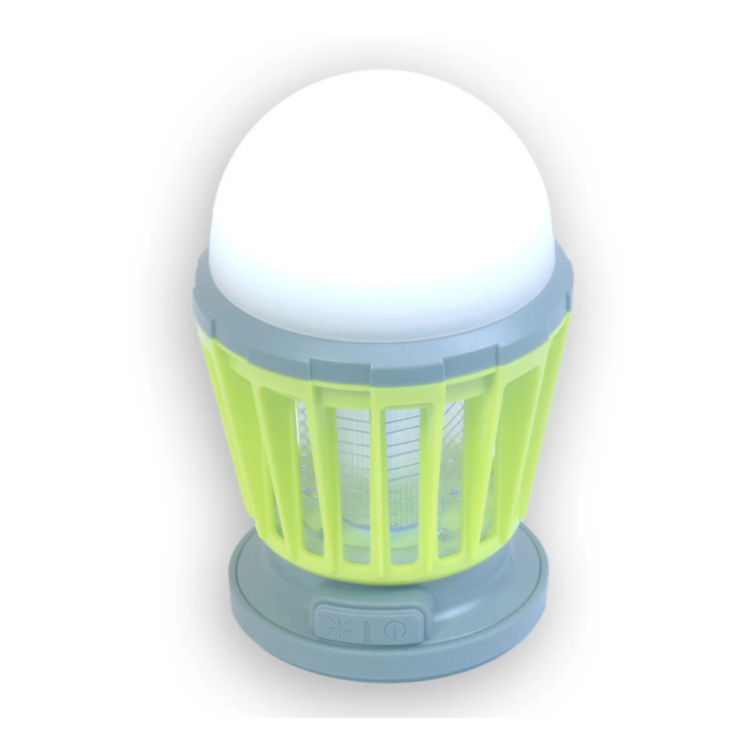 Solar Mosquito Killer Lantern – camping and caravan light with insect zapper, USB-C charging and solar power