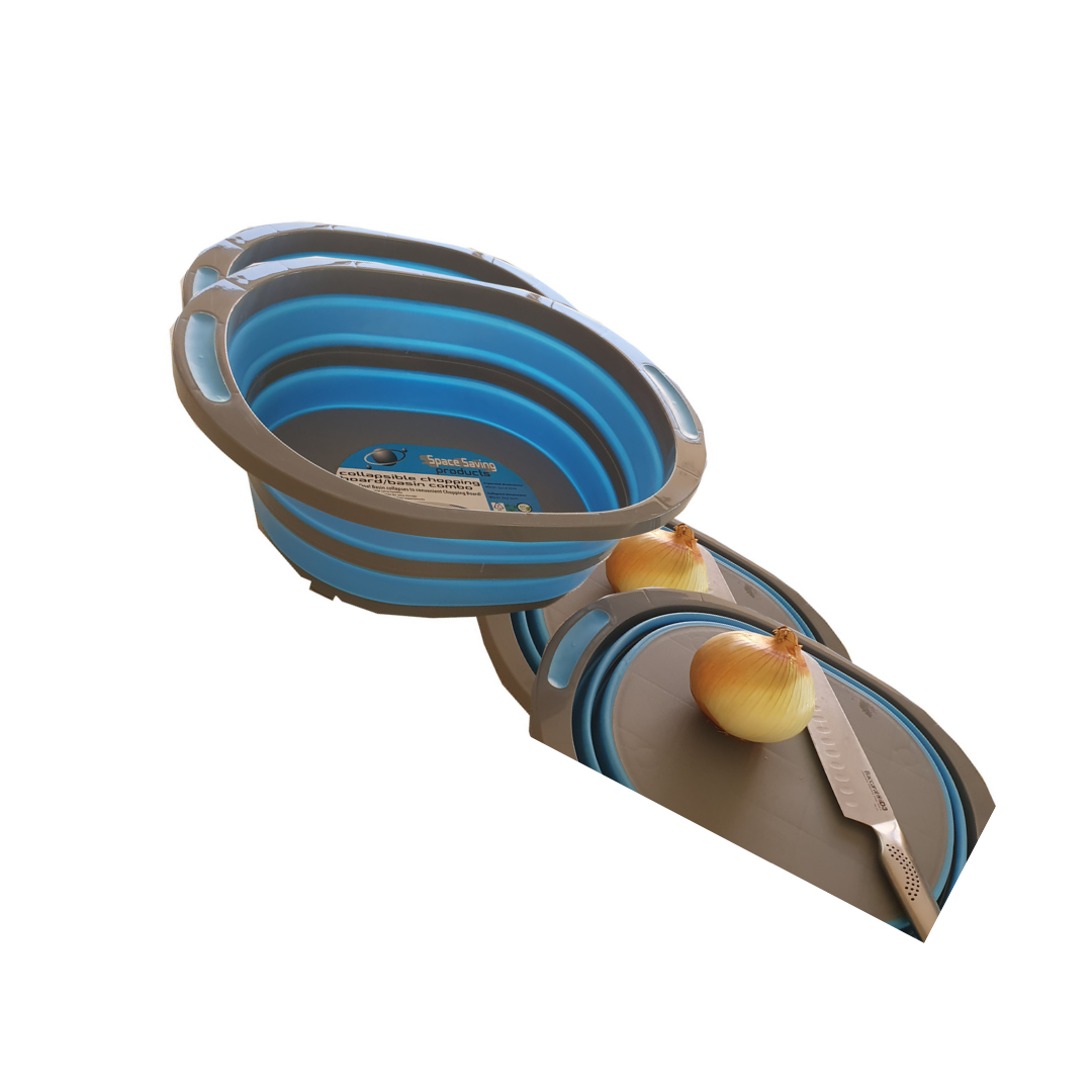 Collapsible Chopping Board & Basin Combo