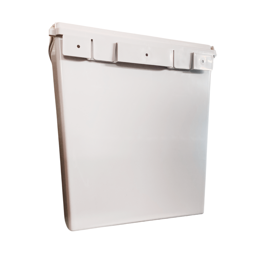 10L waste bin with mounting option for caravan, camping, kitchen, and outdoor use