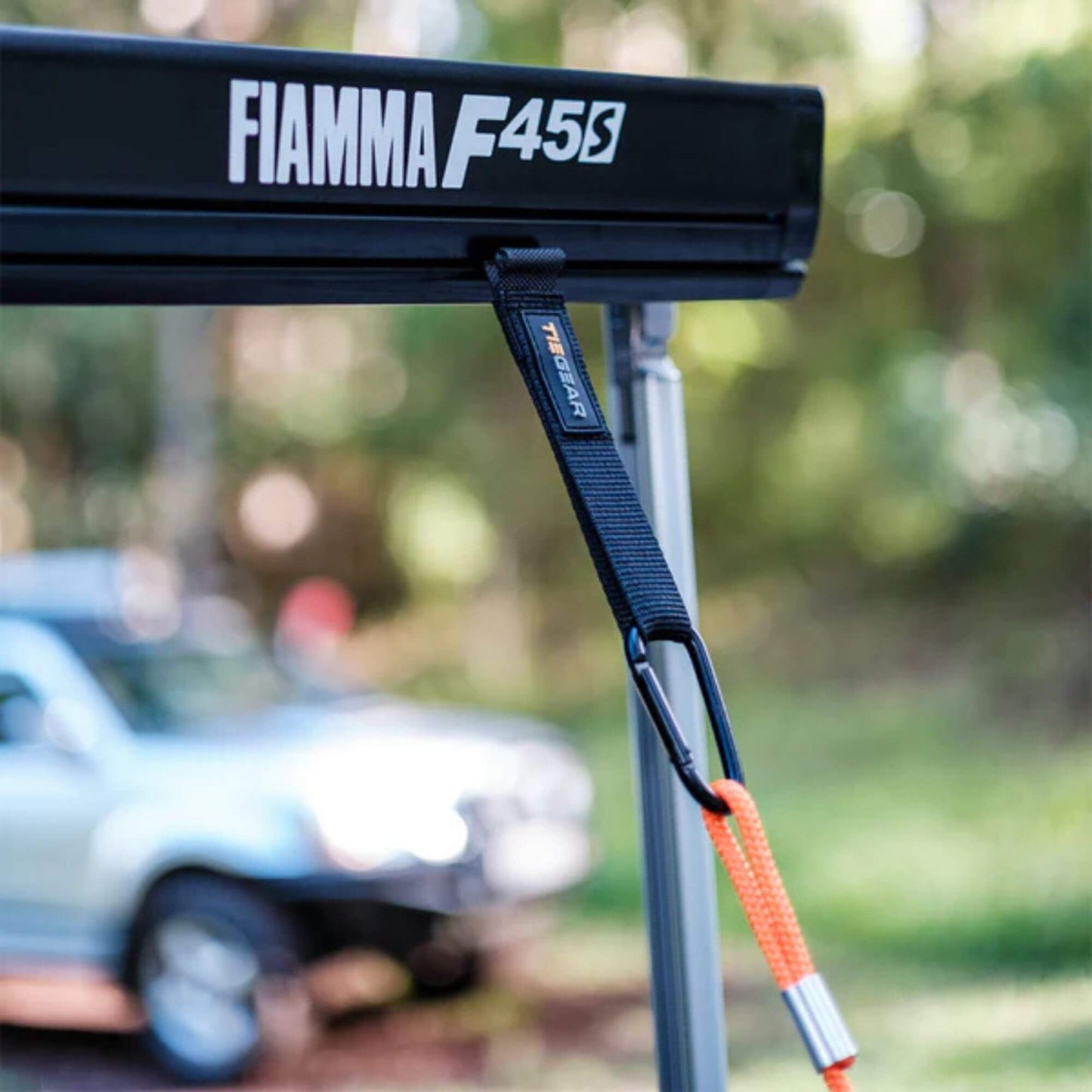 Tiegear Sail Track Loop Pair for caravan and cassette awnings including Fiamma, Dometic, Thule, and Carefree brands