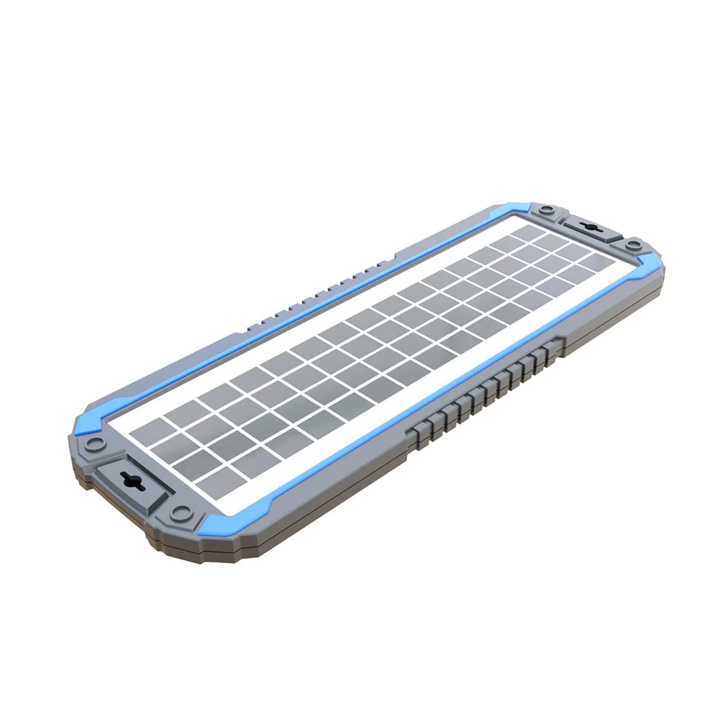 Topray 5W trickle charge solar panel with 3-metre lead, alligator clips, and cigarette adaptor on white background