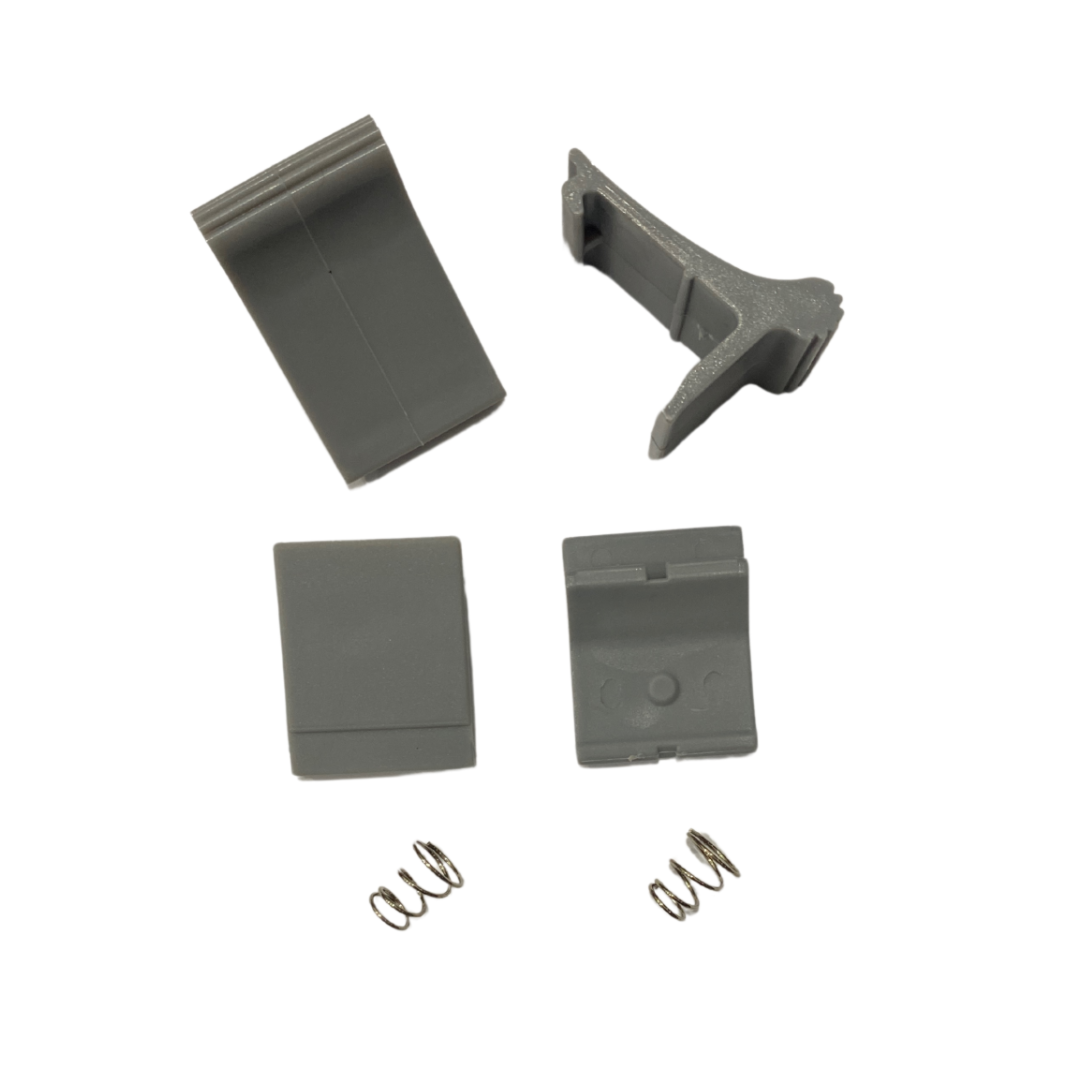 Slider catch set with 2 catches and 2 springs to suit Dometic awnings