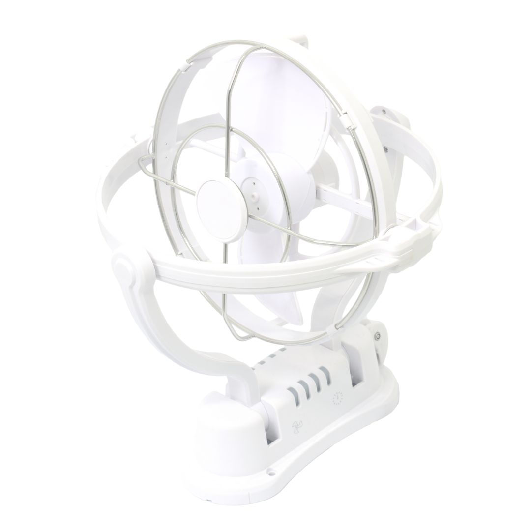 Nimbus 360° Gimbal Mounted Fan with Remote – Caravan and Boat Cooling 12V 24V