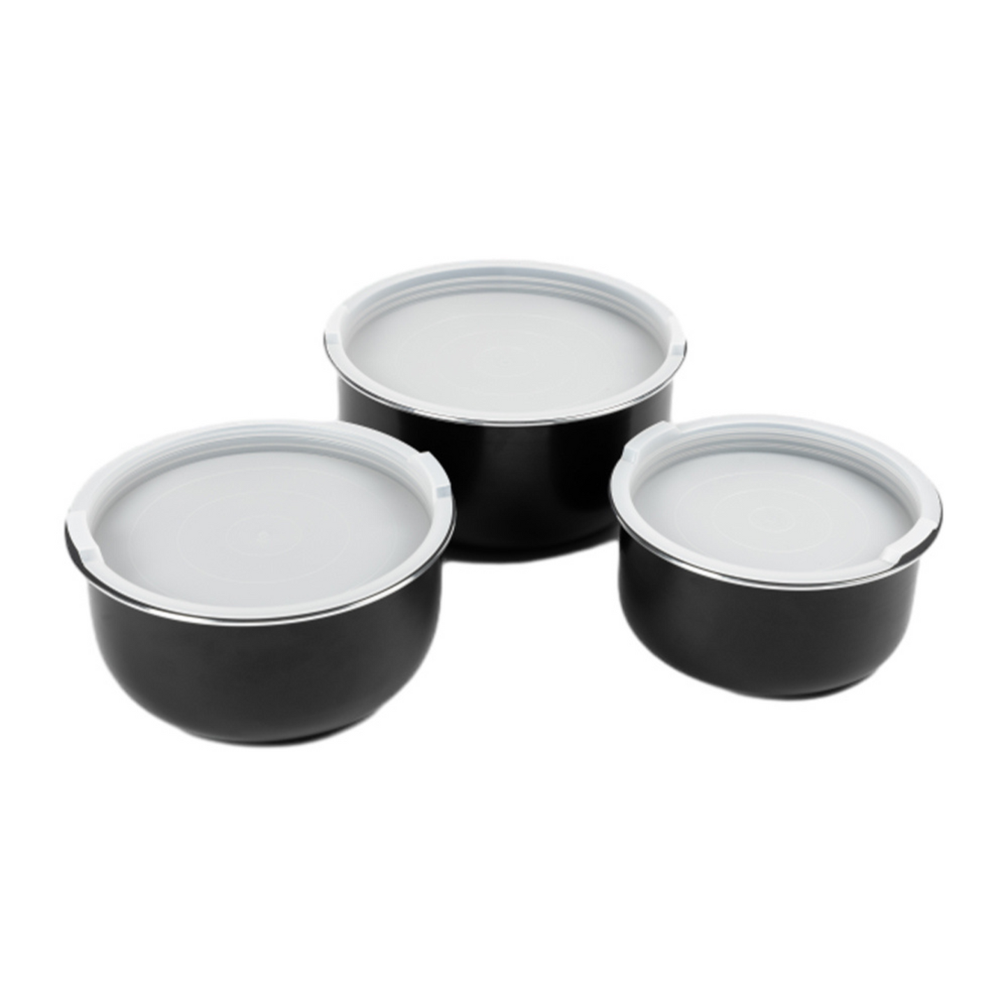 Easy Pack Stackable Smart Pots – non-stick cookware set with detachable handles and silicone lids