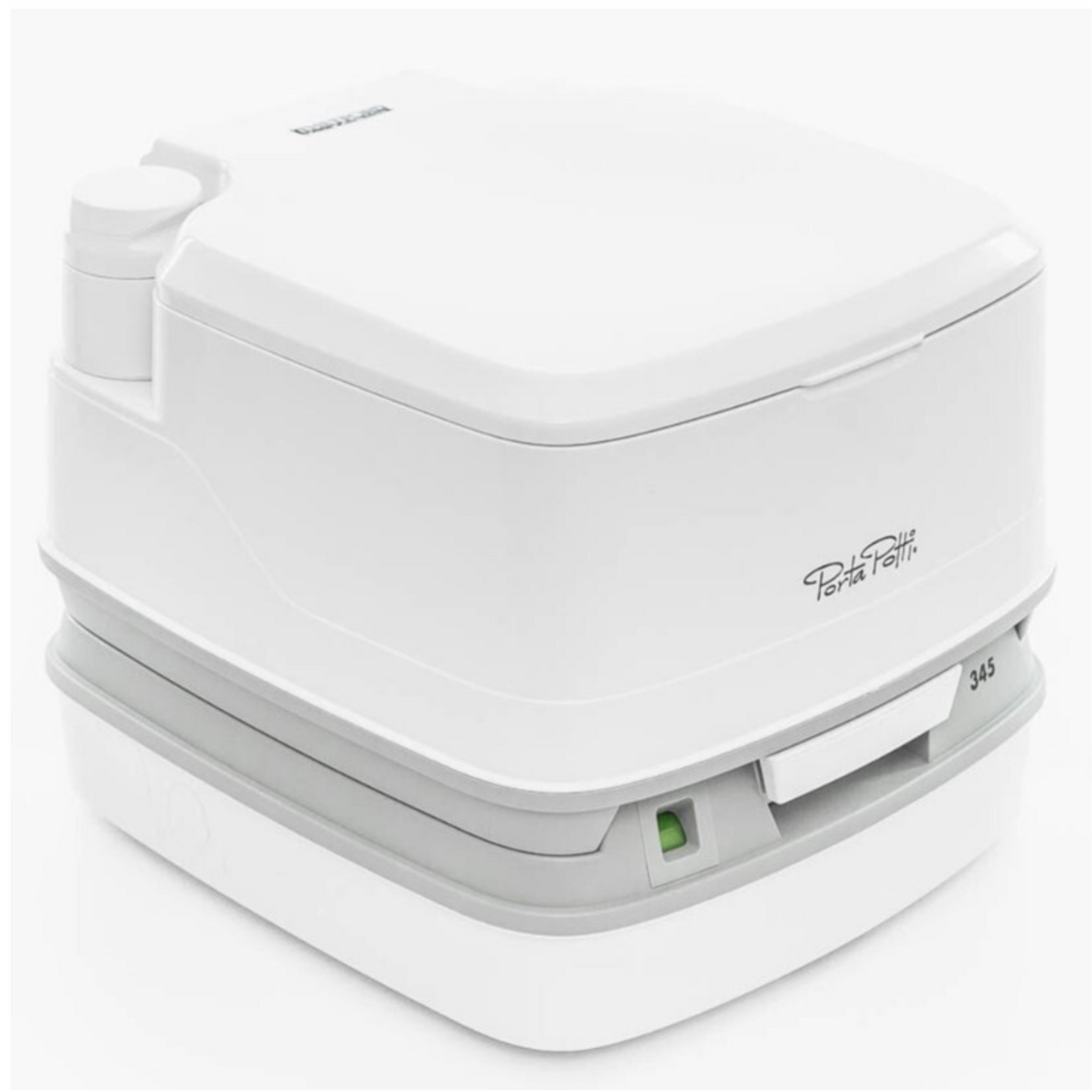 Thetford Porta Potti Qube 345 – Compact Medium Portable Toilet with Level Indicator
