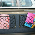 Magazine holder for caravan or car, 300mm x 210mm compact storage for remotes, maps, and books