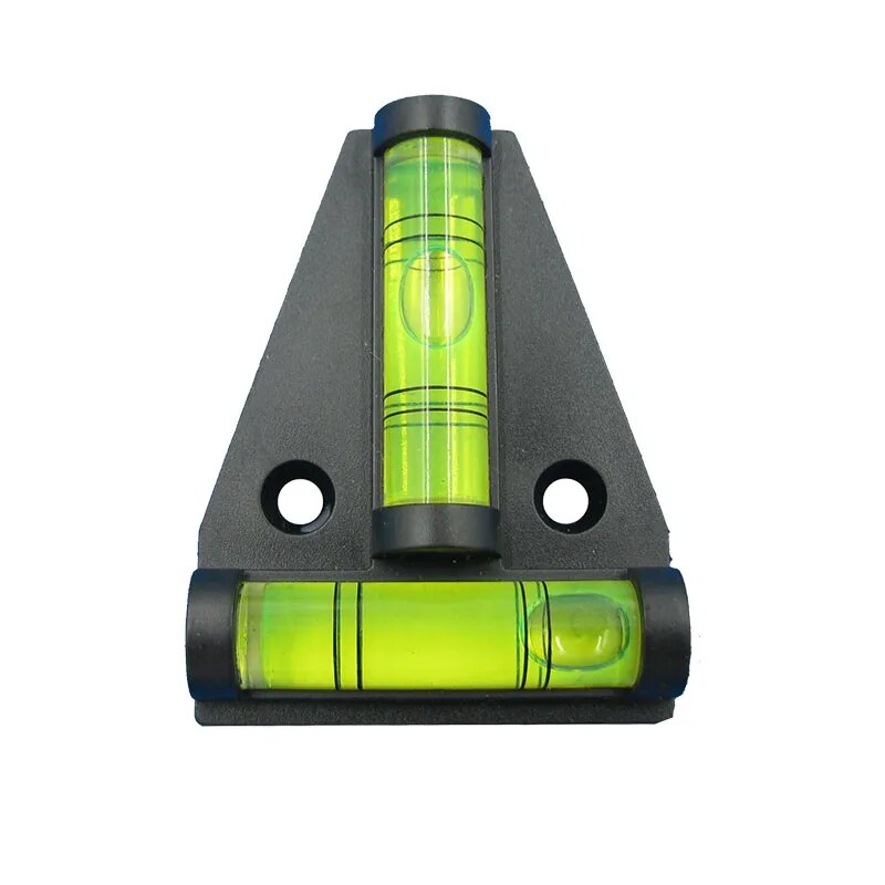 2-way level indicator triangular spirit level for caravan and trailer leveling