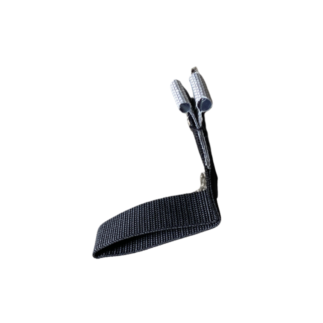 Awning tie down loop set with 6mm and 8mm sail track piping and heavy-duty loop for caravan awning stability