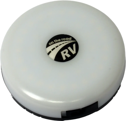 On The Road RV RGB LED string light 10mt with USB-C rechargeable base for camping and caravans