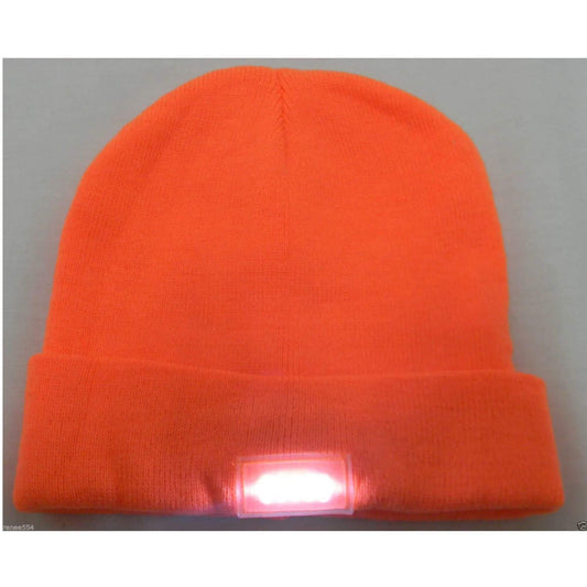 5 Led Beanie Orange
