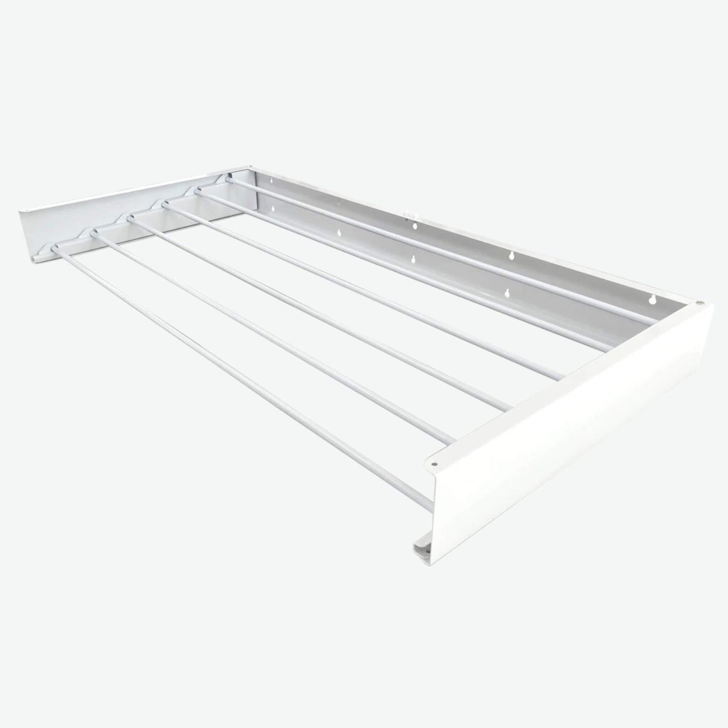 RV Wall Mounted Clothes Airer 100cm White
