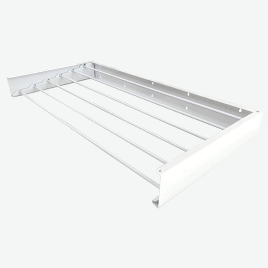 RV Wall Mounted Clothes Airer 100cm White