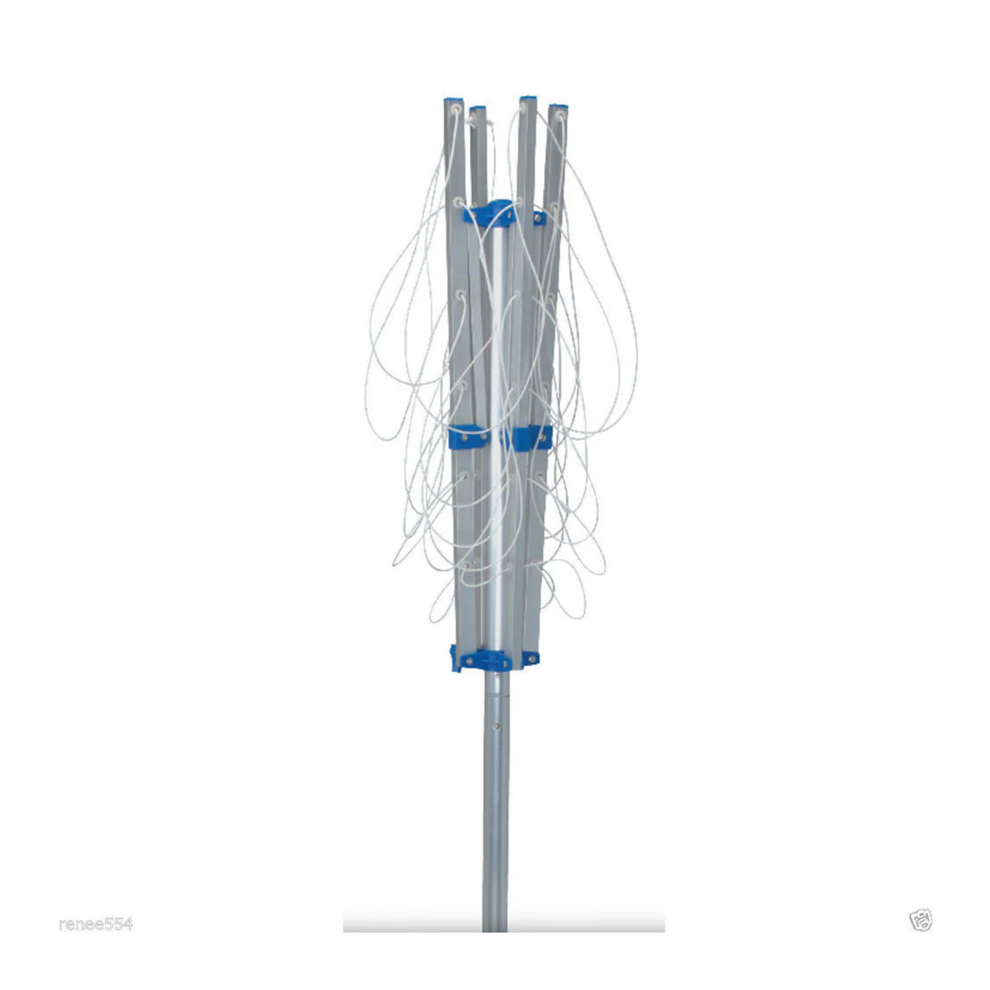 Australian RV 4 Arm Rotary Clothesline with tripod stand – portable caravan and camping clothes airer