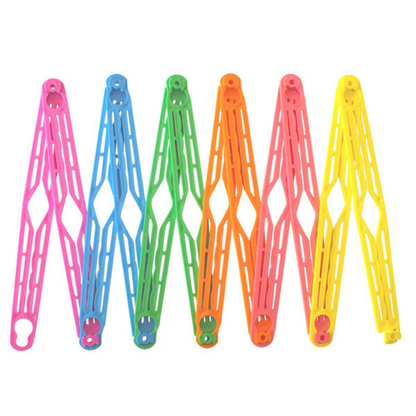Slide N' Dry Pegless Clothesline with bungee cords for caravans and camping