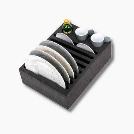 RV Plate And Cutlery Holder