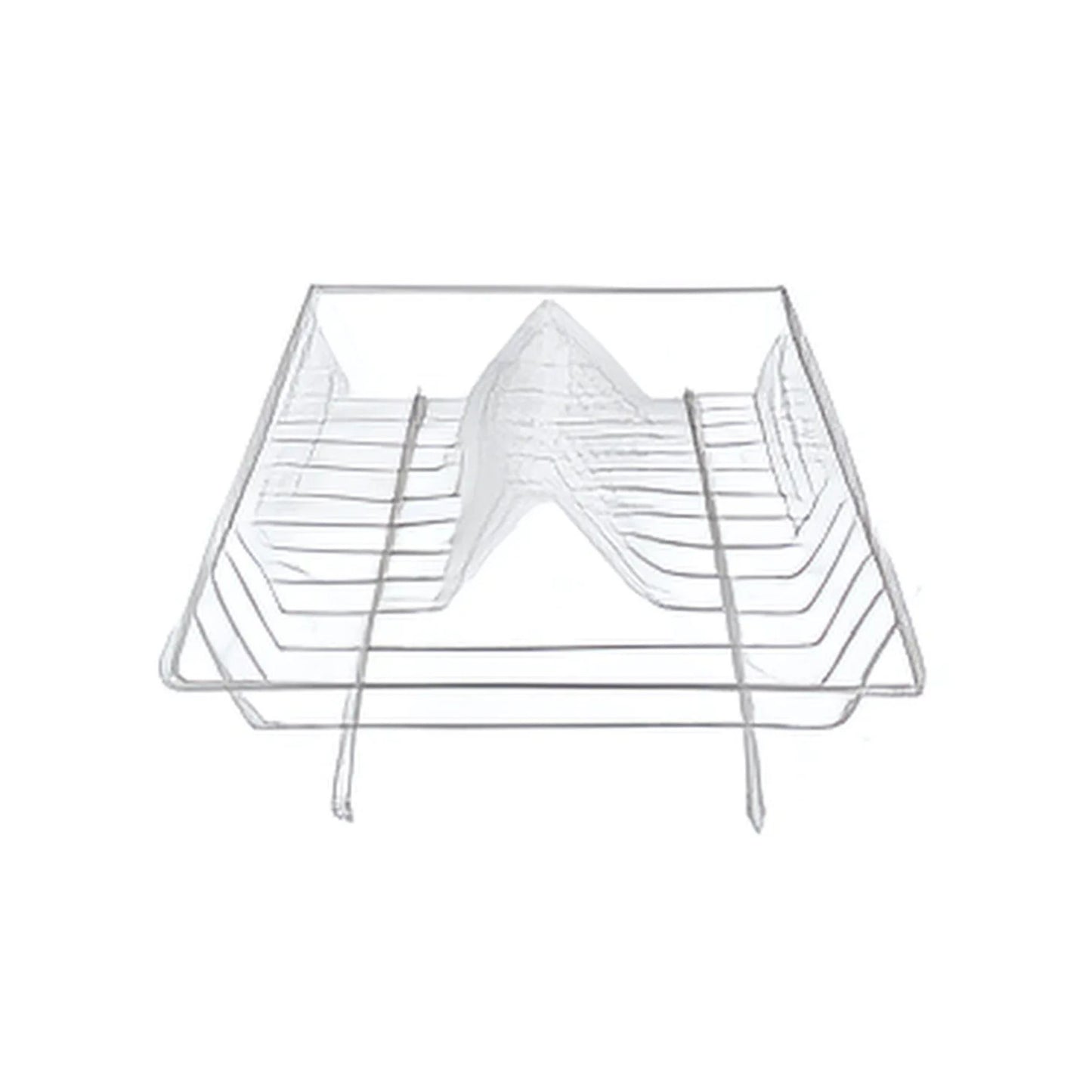 Australian RV Mini Wire Dish Rack compact vinyl-coated dish drainer for small sinks, caravans, and campers