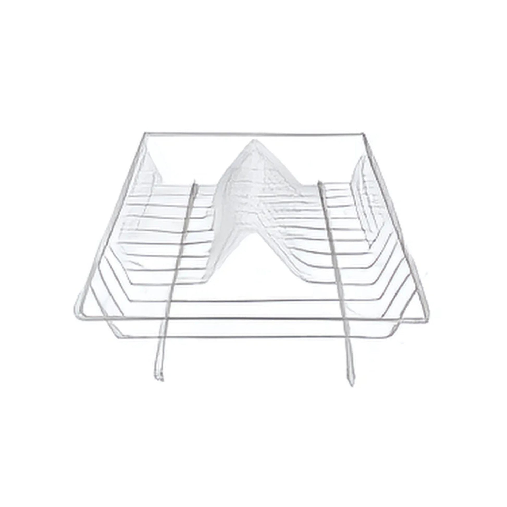 Australian RV Mini Wire Dish Rack compact vinyl-coated dish drainer for small sinks, caravans, and campers