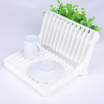 Royal Kitchenware mini folding dish drainer for compact kitchens and caravans, flat or upright design