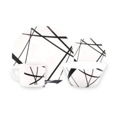 Lightweight RPET dinnerware set for caravans and camping