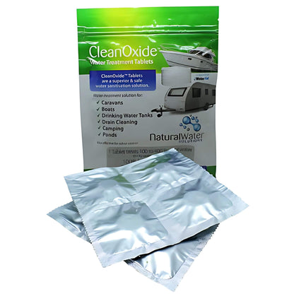 CleanOxide Water Tank Sanitiser 4gm Tablets 8 Pack