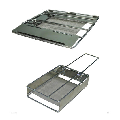 Stainless Steel Folding Camp Toaster