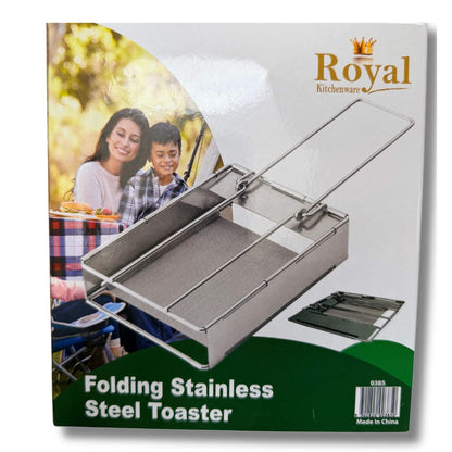 Stainless Steel Folding Camp Toaster