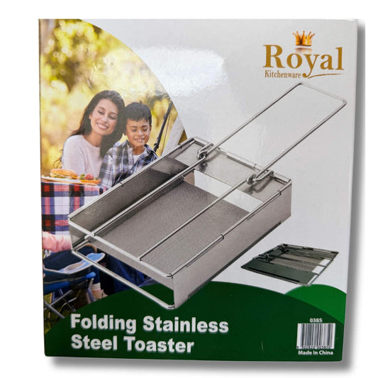 Stainless Steel Folding Camp Toaster