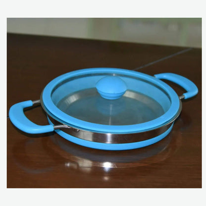 Collapsible 1.5ltr Silicone Pot Non Stick Small