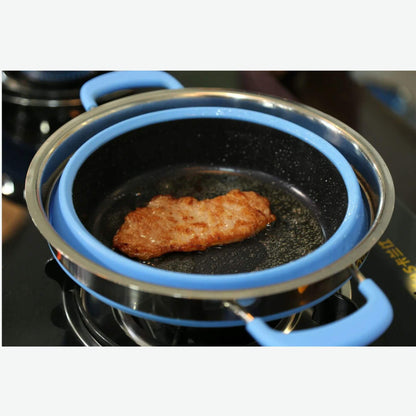 Collapsible 1.5ltr Silicone Pot Non Stick Small