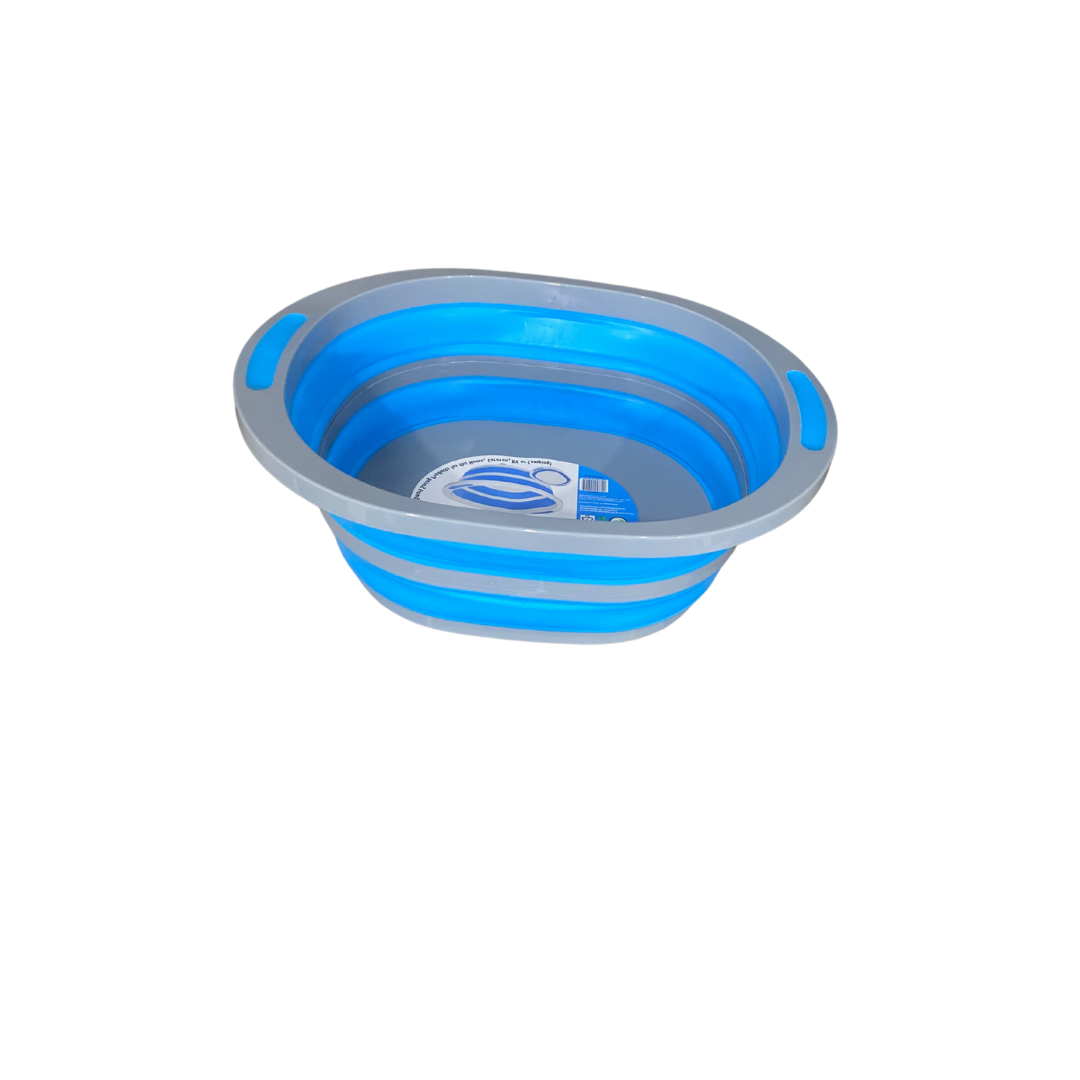 Foldable chopping board and wash basin combo with carry handles