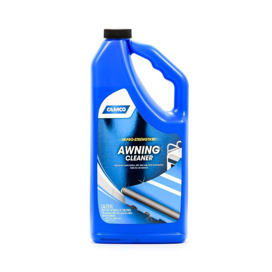 Camco Pro-Strength RV Awning Cleaner 946ml bottle – removes dirt, stains, and grime from RV and caravan awnings and outdoor fabrics