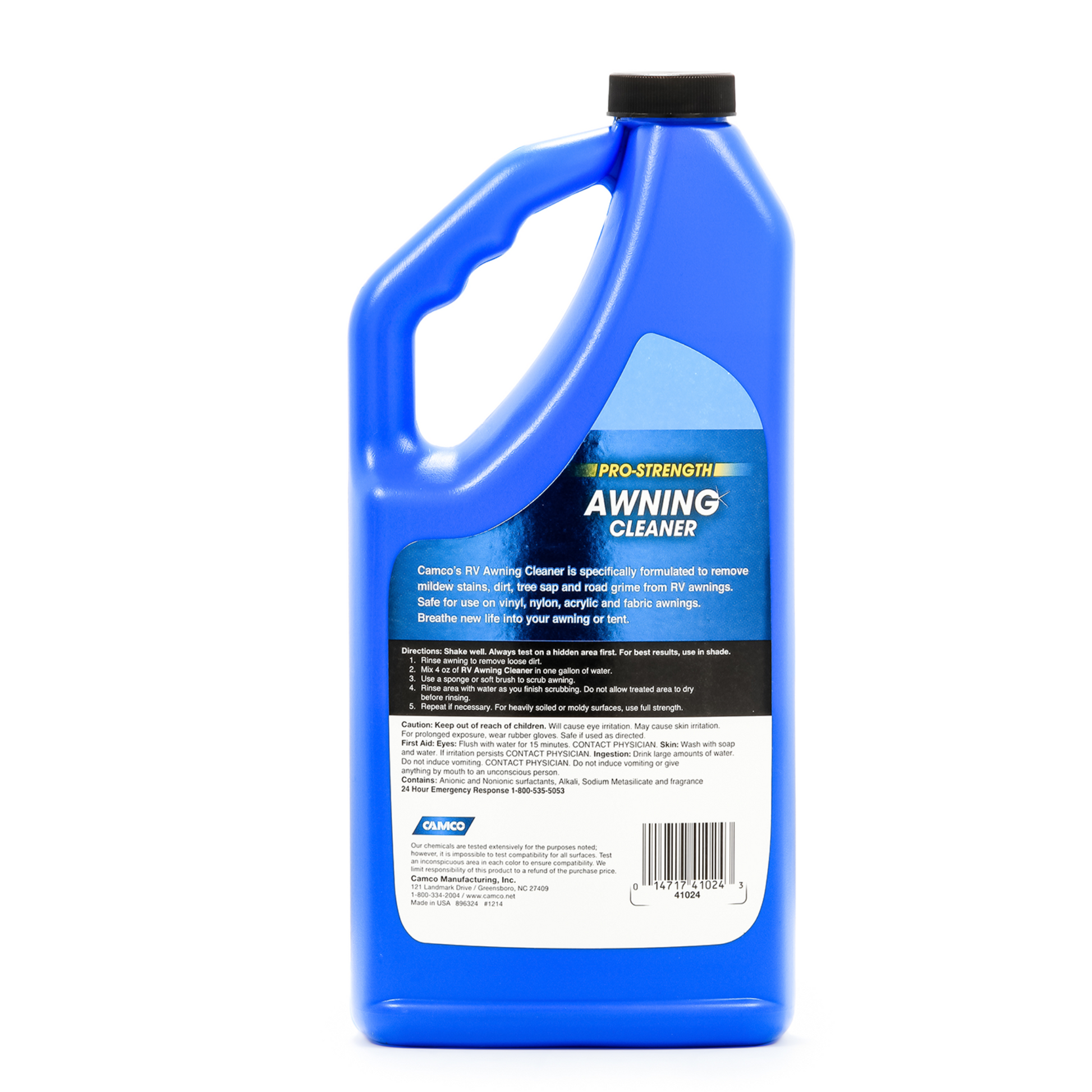 Camco Pro-Strength RV Awning Cleaner 946ml bottle – removes dirt, stains, and grime from RV and caravan awnings and outdoor fabrics