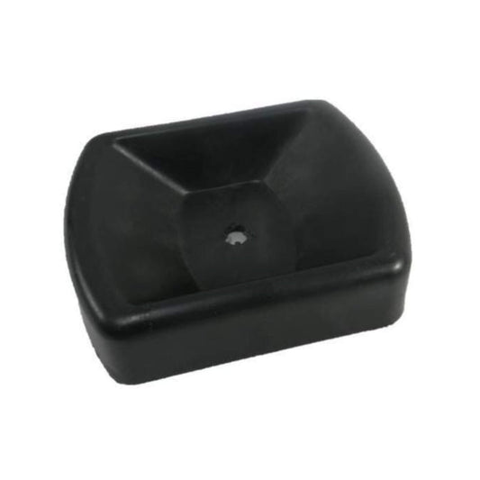 Jockey Wheel Receiver 6" Rubber