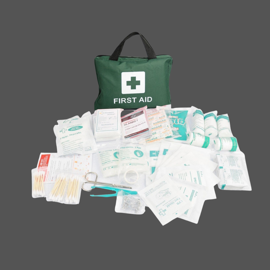 210 Piece Deluxe First Aid Kit – Compact and Comprehensive Emergency Kit for Caravans, Camping, and Home