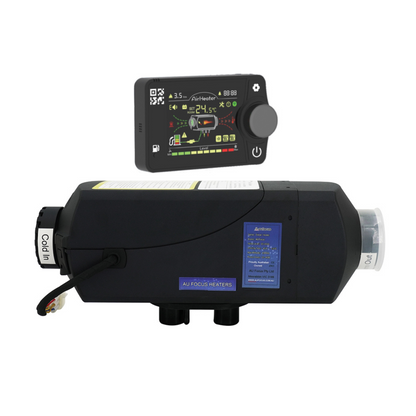 AUFOCUS 2KW Diesel Heater Kit with stainless tank with bluetooth