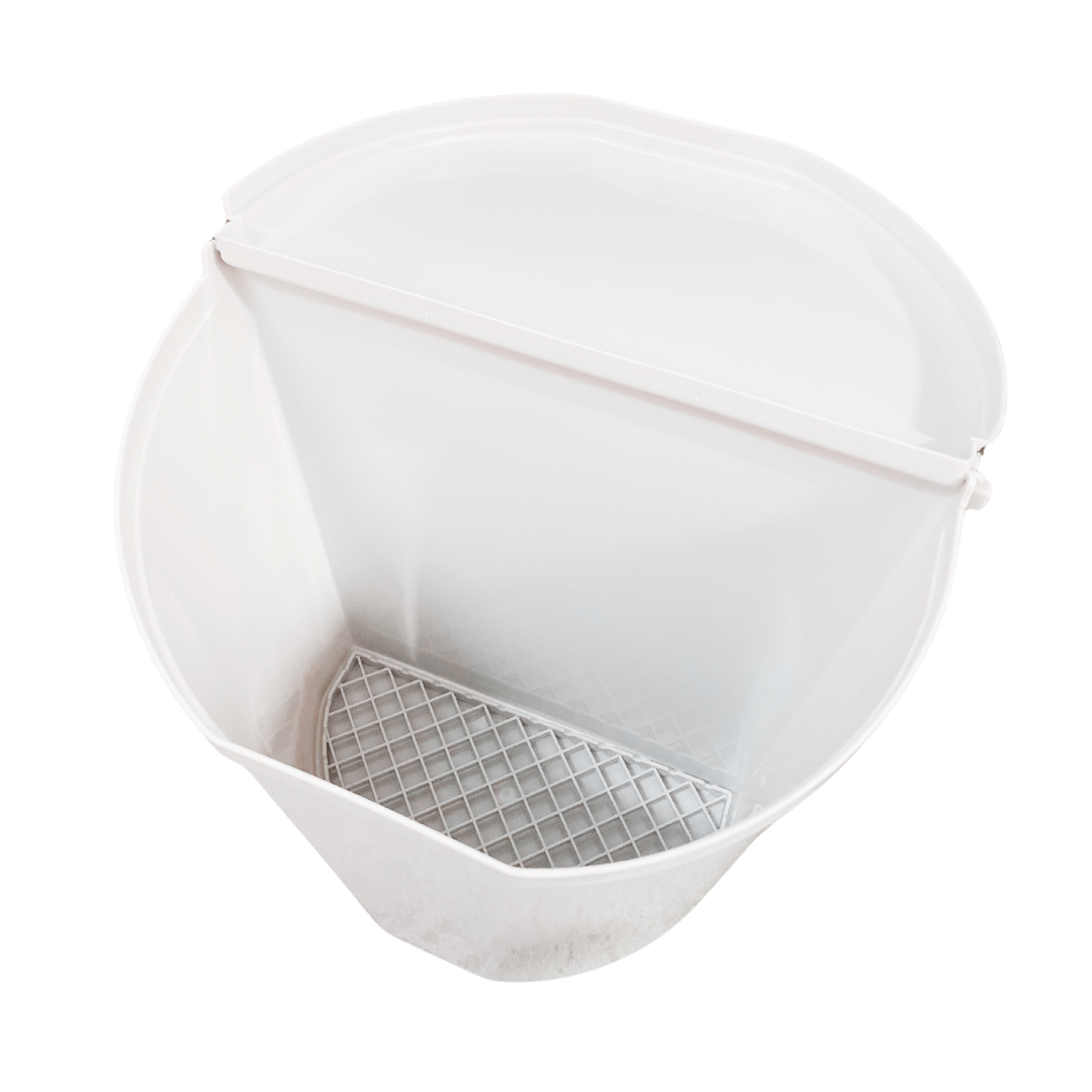 10L waste bin with mounting option for caravan, camping, kitchen, and outdoor use