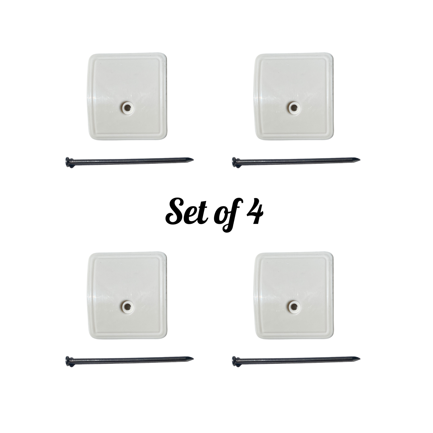 Awning mat anchors set of 4 for securing caravan ground sheets and annexe matting