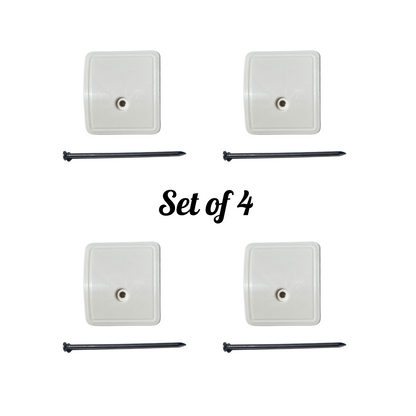 Awning mat anchors set of 4 for securing caravan ground sheets and annexe matting