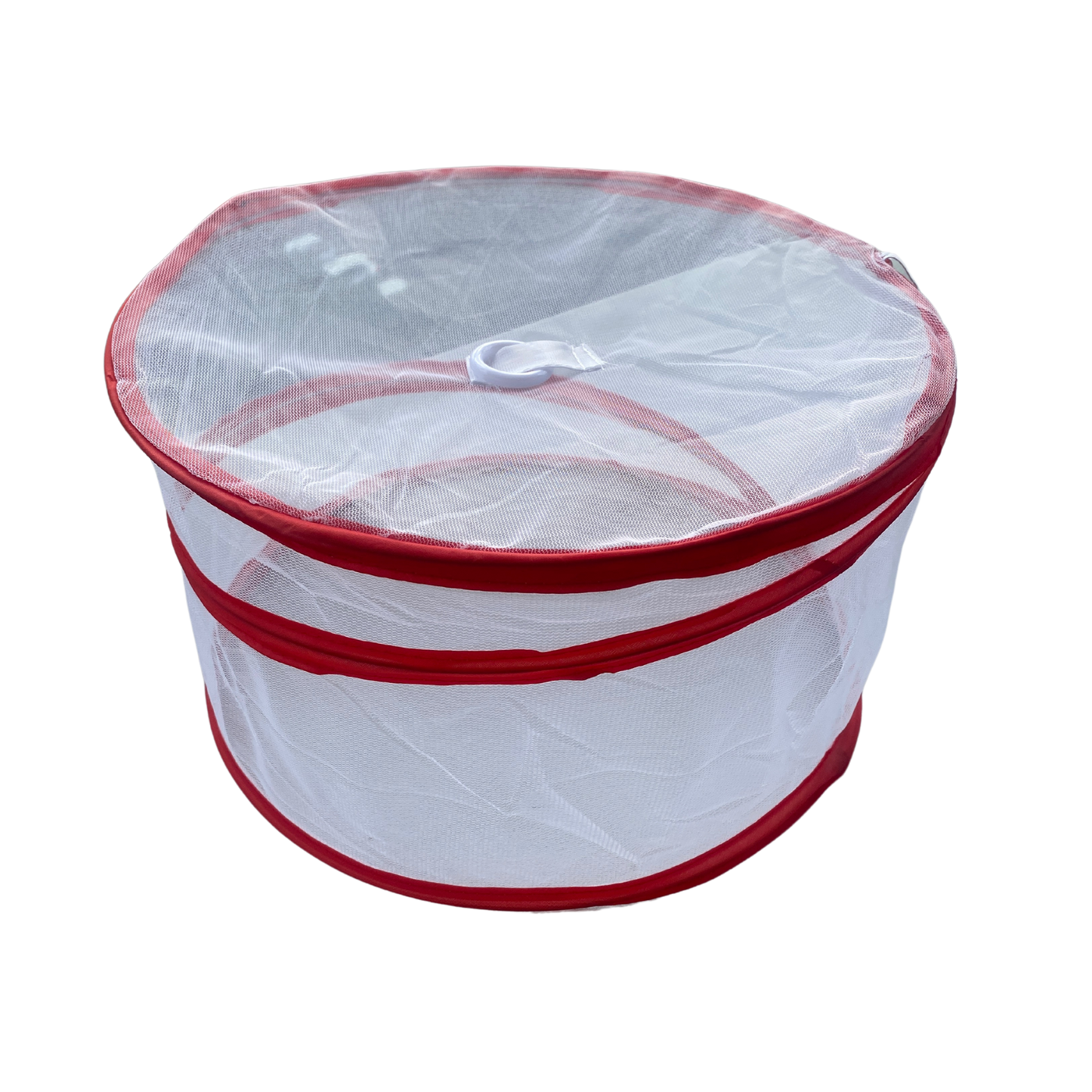 Collapsible food cover, lightweight and foldable for outdoor meals and picnics

