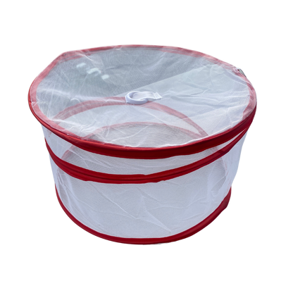 Collapsible food cover, lightweight and foldable for outdoor meals and picnics

