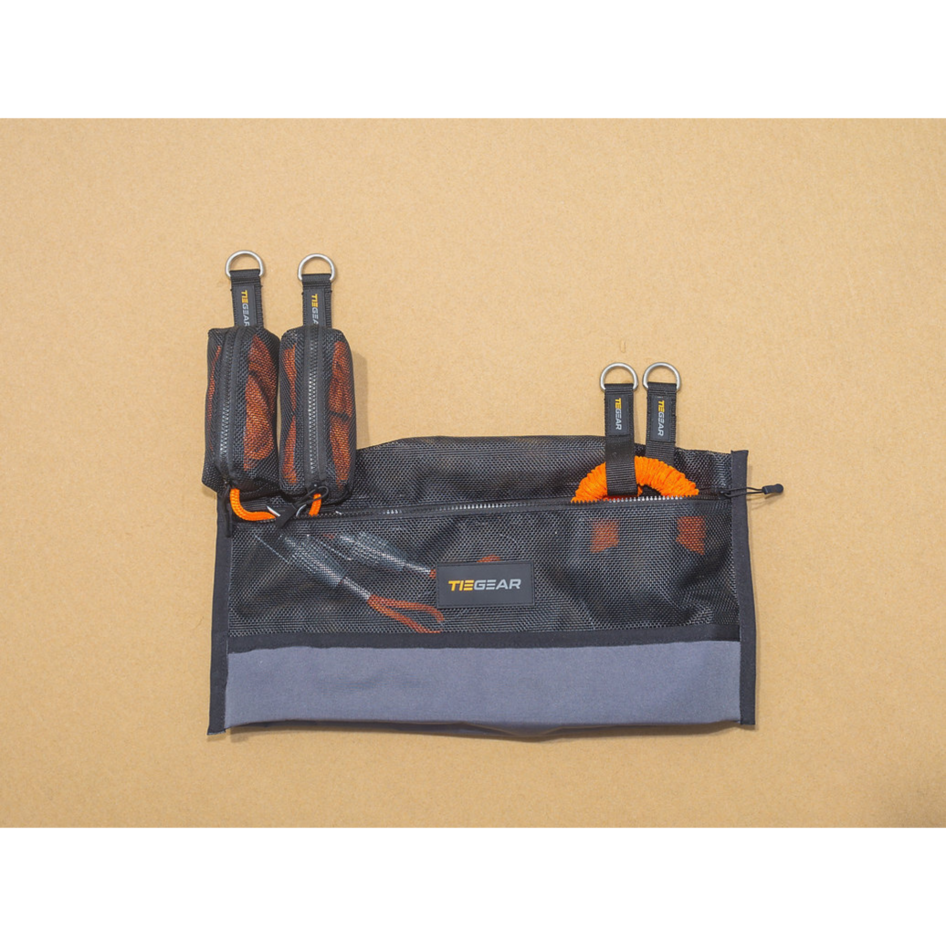 TieGear Caravan Pack 2 Pack with guy ropes, soft springs and gear bag