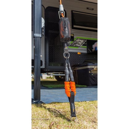 TieGear Caravan Pack 2 Pack with guy ropes, soft springs and gear bag