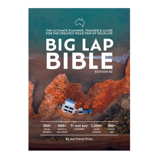 Big Lap Bible 2nd Edition travel guidebook with Australian road trip planning and region information