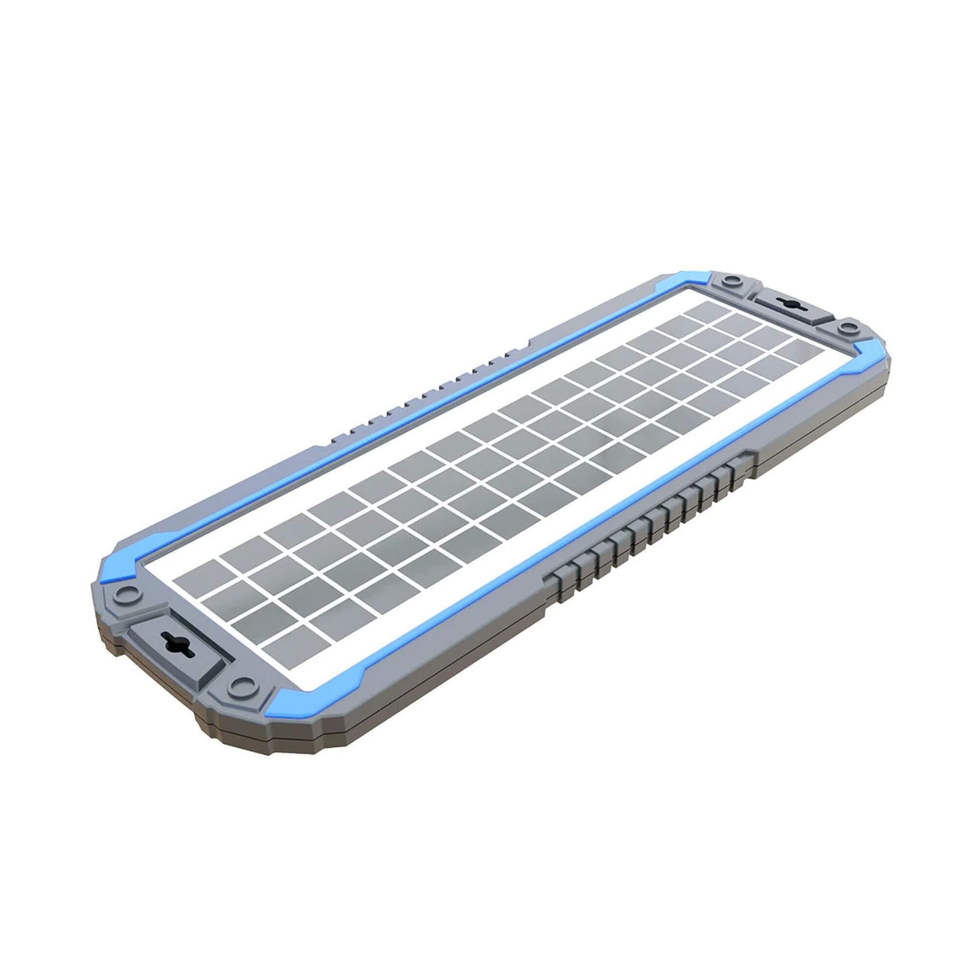 Topray 5W trickle charge solar panel with 3-metre lead, alligator clips, and cigarette adaptor on white background