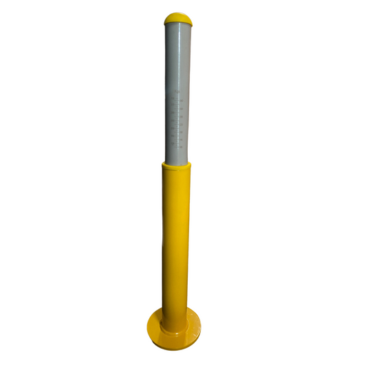 Tow ball weight gauge for caravans and trailers, measuring 100kg to 350kg