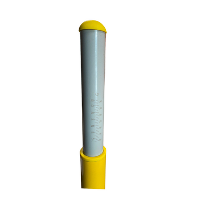 Tow ball weight gauge for caravans and trailers, measuring 100kg to 350kg